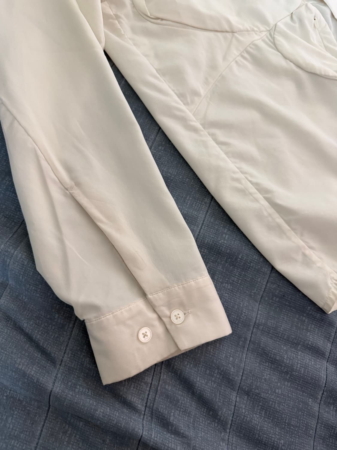 포스트 아카이브 팩션 7.0 Center 셔츠 아이보리 상품이미지2