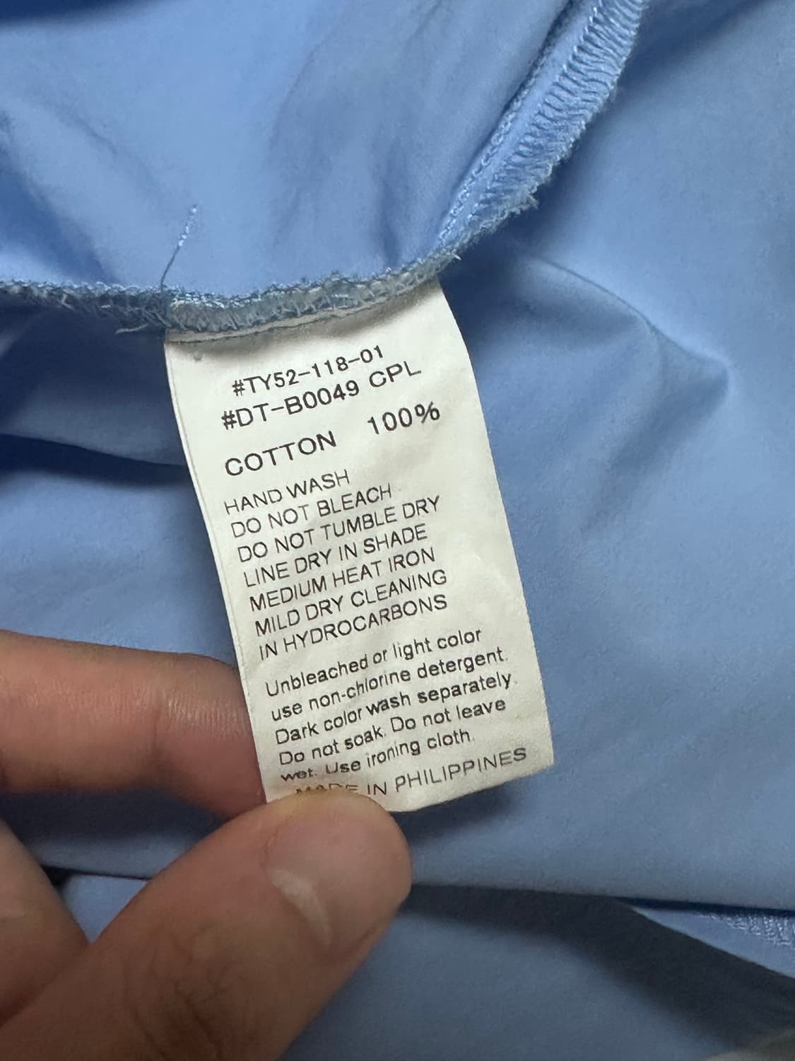 단톤 24SS 워크 셔츠 상품이미지4