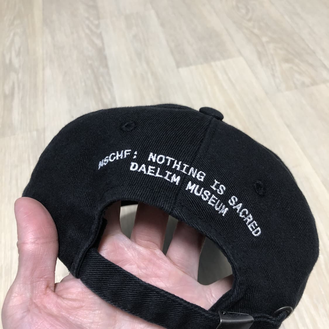 (ONE SIZE) 미스치프 MSCHF 대림미술관 전시회 볼캡 블랙 상품이미지7