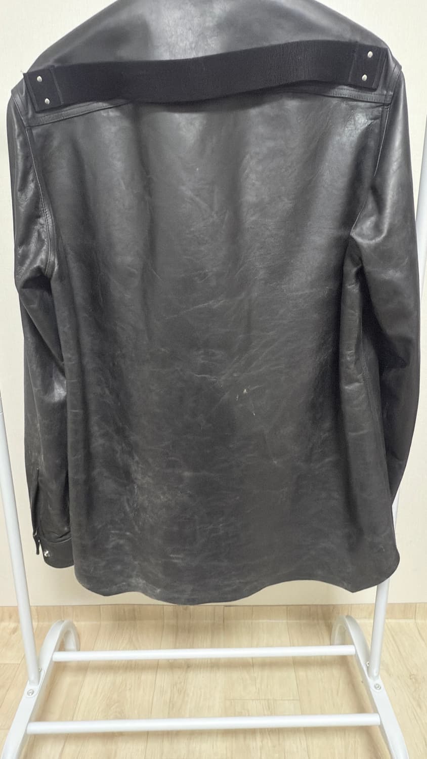 릭오웬스 탐포나토 레더셔츠자켓 50 상품이미지3