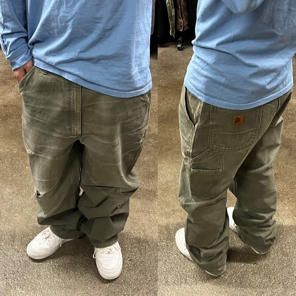 Carhartt B11 싱글니 카펜터 팬츠 (36“) 상품이미지1