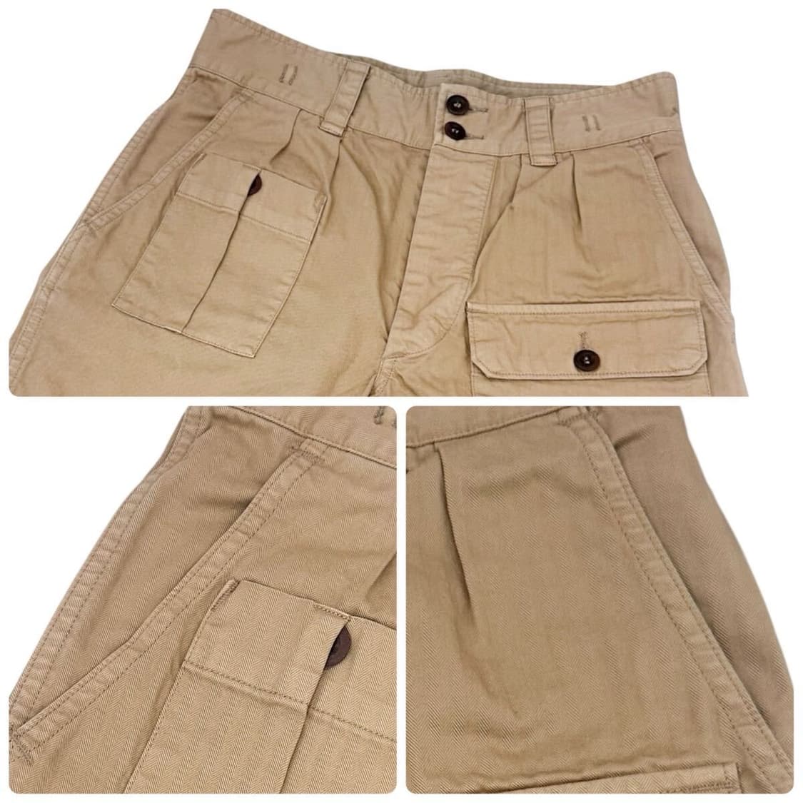 RRL 밀리터리 카고 쇼츠 M 새상품급 상품이미지3
