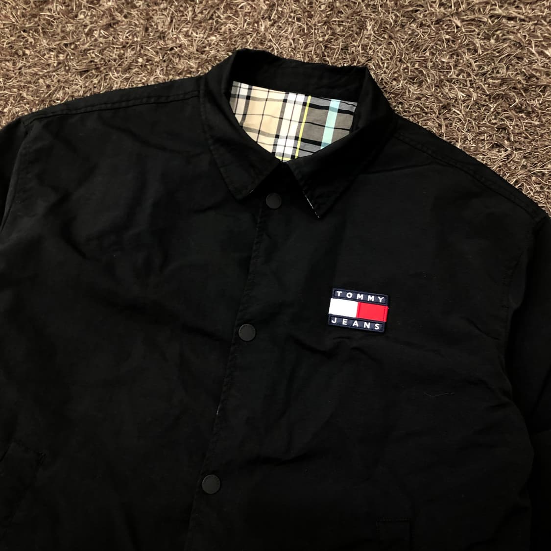 L 타미힐피거 리버시블 코치 자켓 상품이미지2