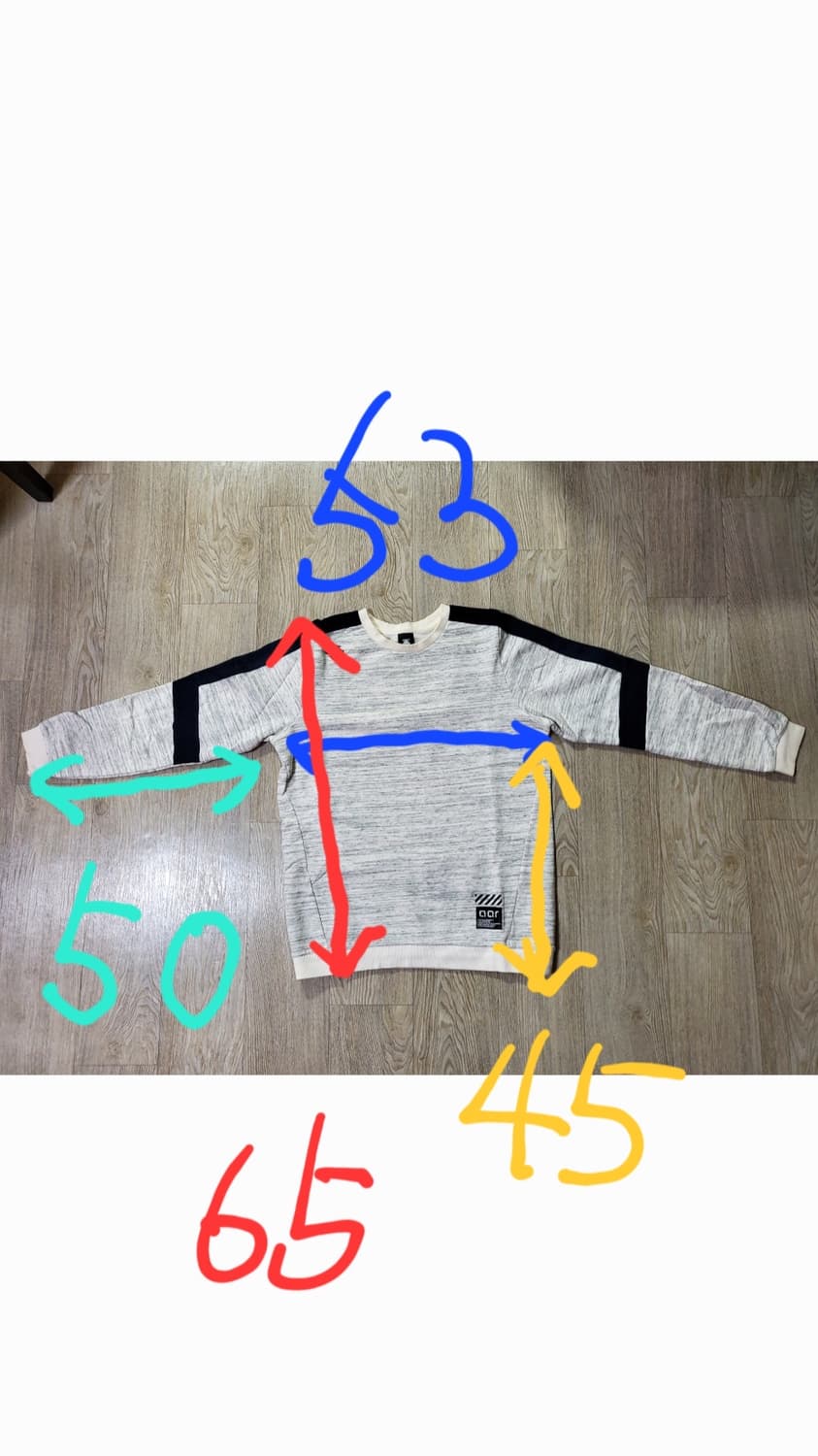 [M] 데상트 AQR 라운드넥 긴팔 티셔츠 상품이미지6