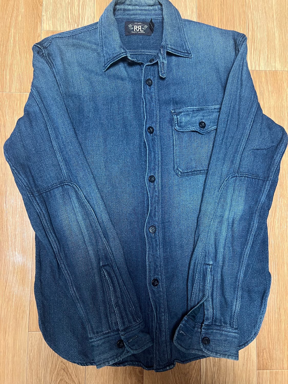 더블알엘 구형 데님셔츠 RRL Double Indigo Early2010 상품이미지1