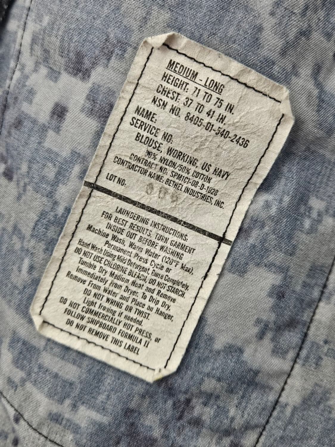 US NAVY 필드 자켓 커스텀 ( M ) / 12065 상품이미지8