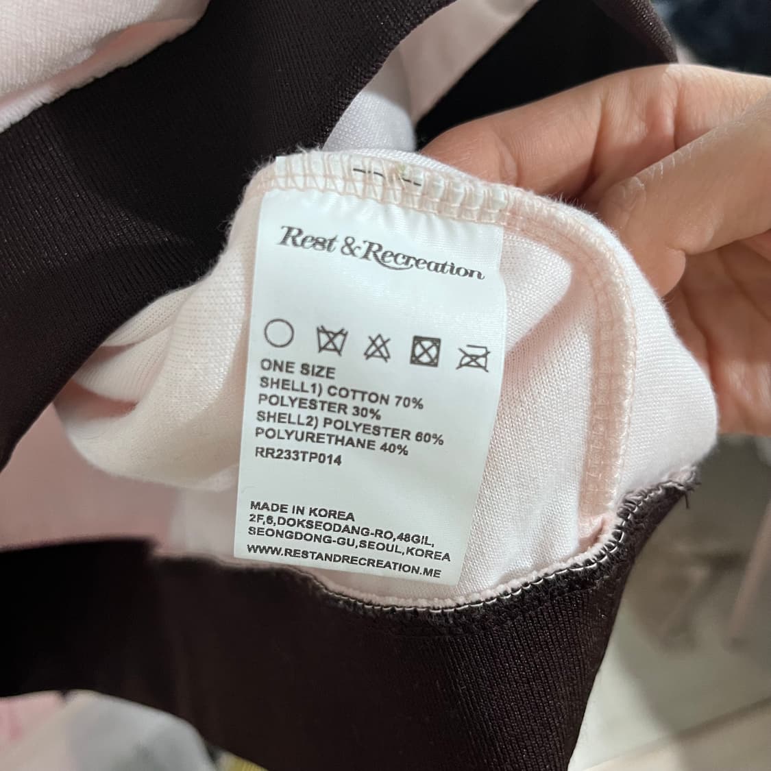 레스트앤레크레이션 벨벳 하프 집업 맨투맨(거의새상품) 상품이미지4