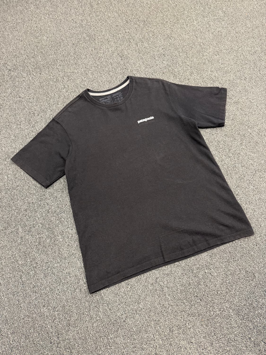 S) 파타고니아 빈티지 베이직 후면 프린팅 반팔 티셔츠 상품이미지1