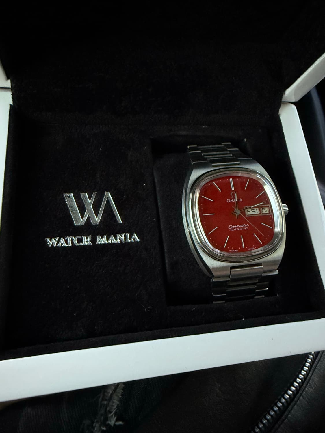 (정품)오메가 씨마스터 테레비 상태좋음(보증서 가지고 샵가면 다이얼 색  상품이미지2