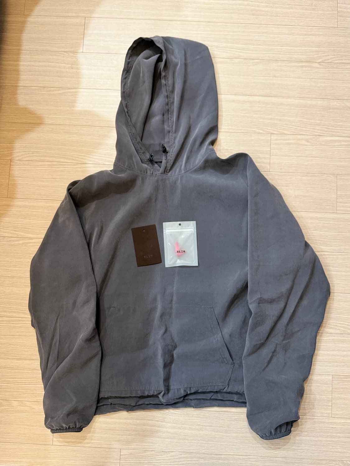 엑슬림 ep9 S 딥 그레이 후디  상품이미지1