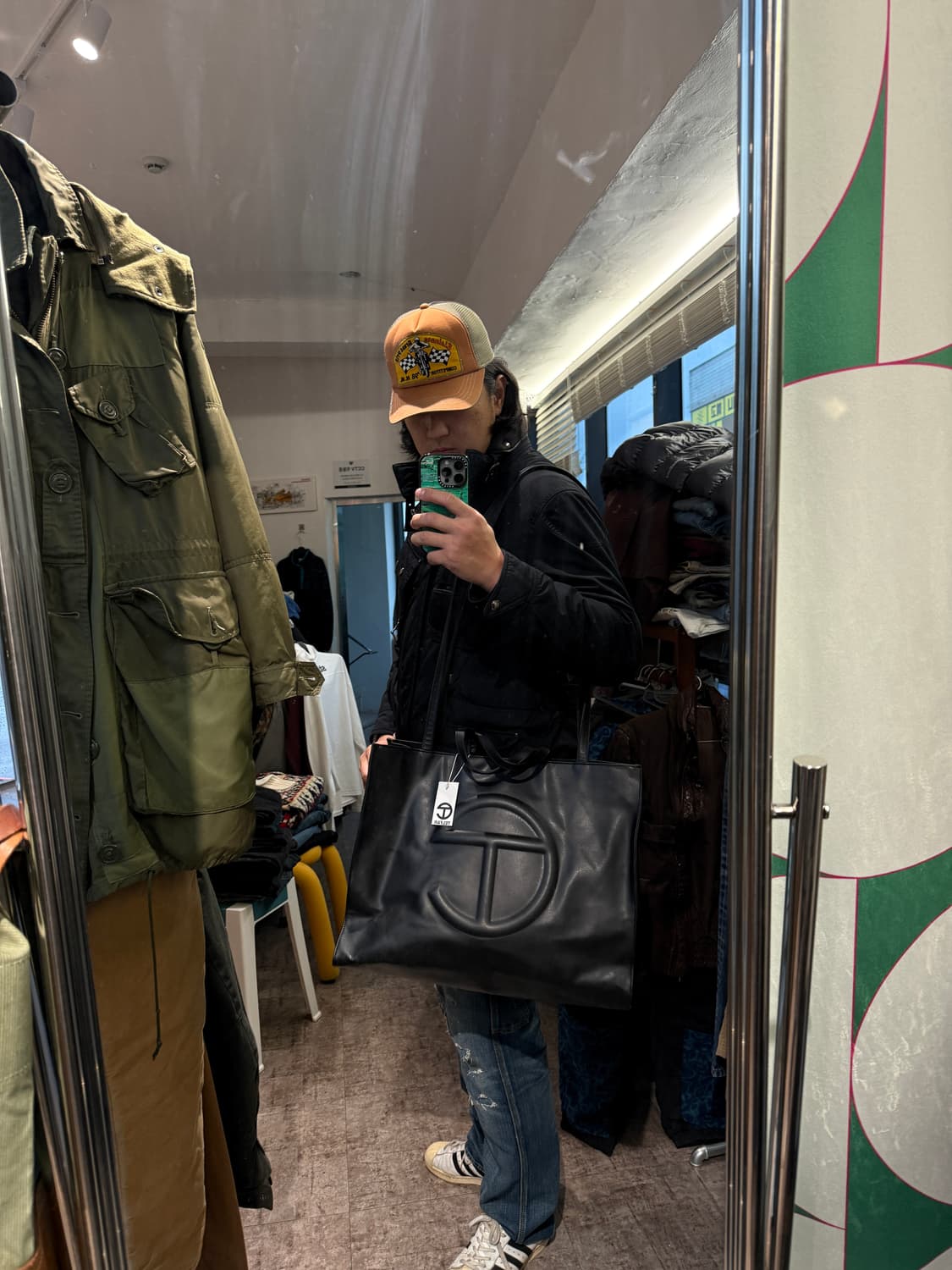 Telfar 쇼퍼백 블랙 L 상품이미지8