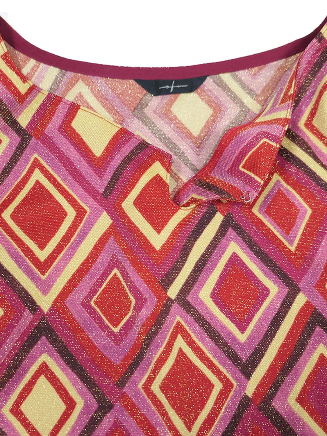 glitter diamond pattern top 상품이미지2