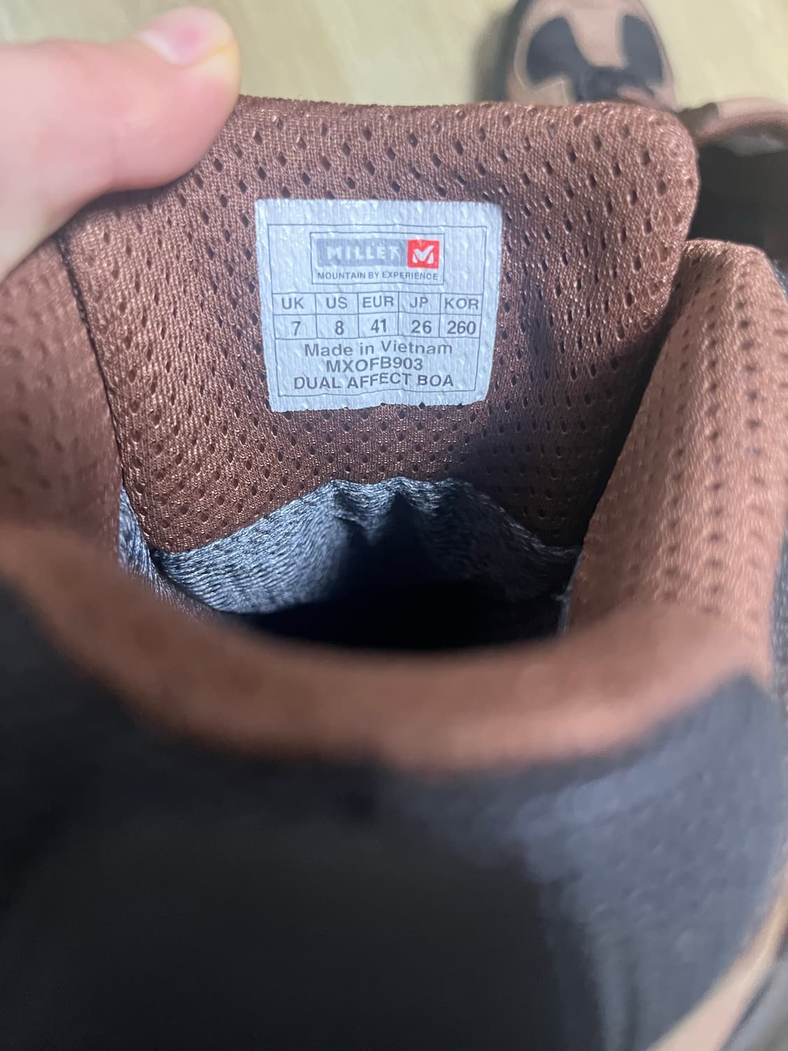 밀레 고어텍스 등산화 (DUAL AFFECT BOA)260 상품이미지7
