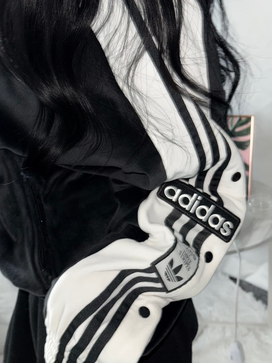 🐰아디다스 벨루아 브레이크 여리 집업🫧🖤 상품이미지3