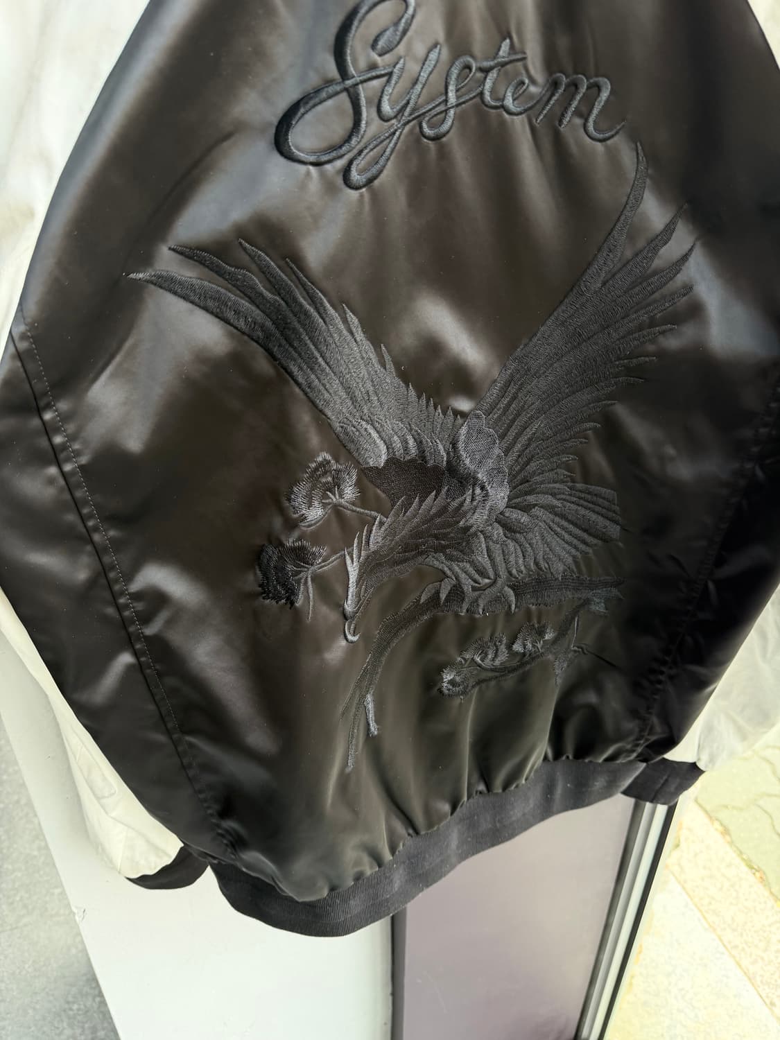 105/ 시스템옴므 자수패턴 스카쟌 집업 자켓 상품이미지9