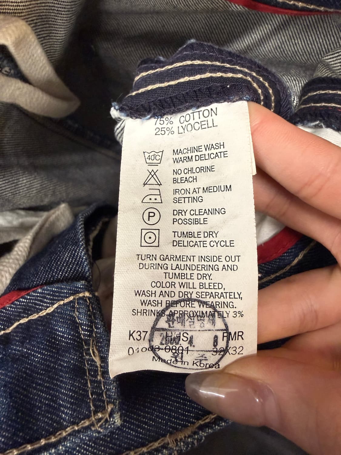 Levis 리바이스 엔지니어 리오셀 데님 팬츠 상품이미지6