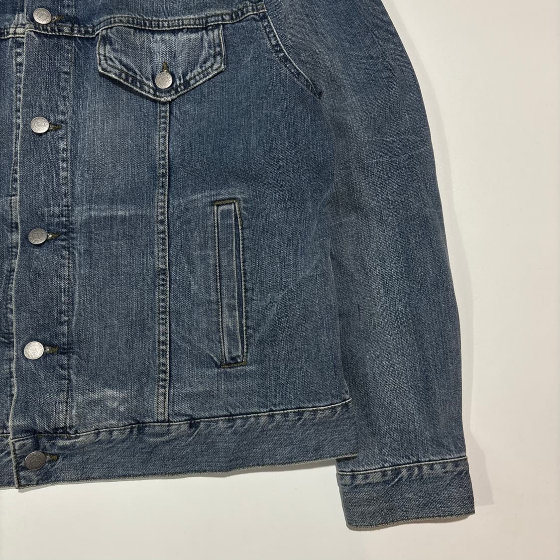 아르마니진스 데님 청자켓 상품이미지4