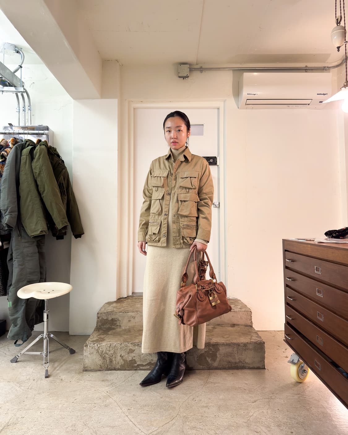 Post Overalls Engineer Work Jacket/ M 상품이미지2