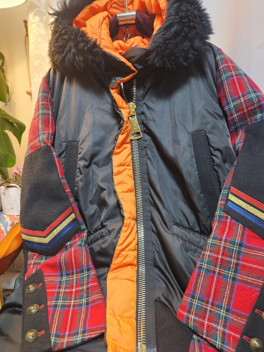 프로젝트포체  야상형패딩 상품이미지3