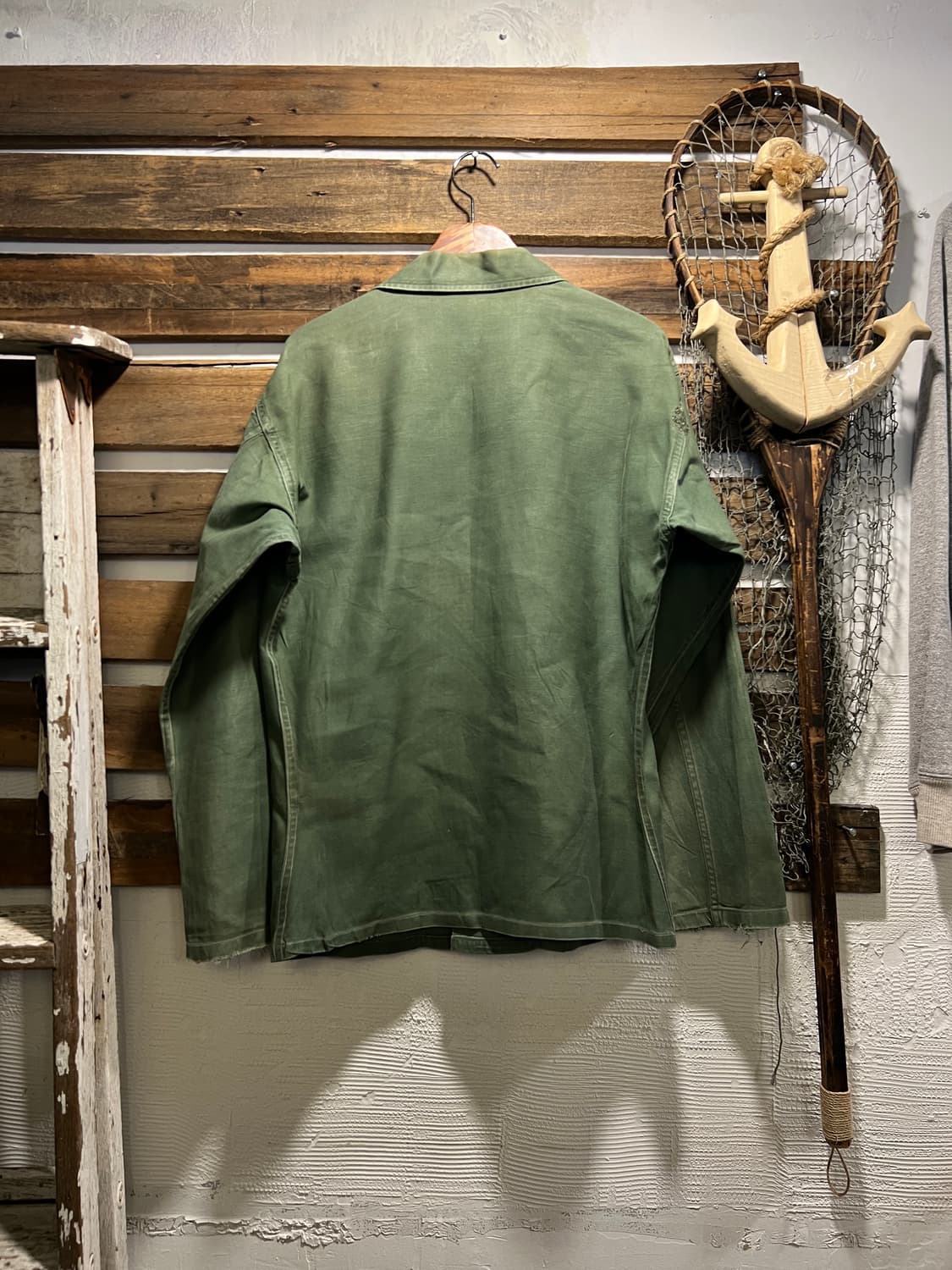 [M]60's 오리지널 U.S ARMY OG-107 밀리터리 셔츠 상품이미지9