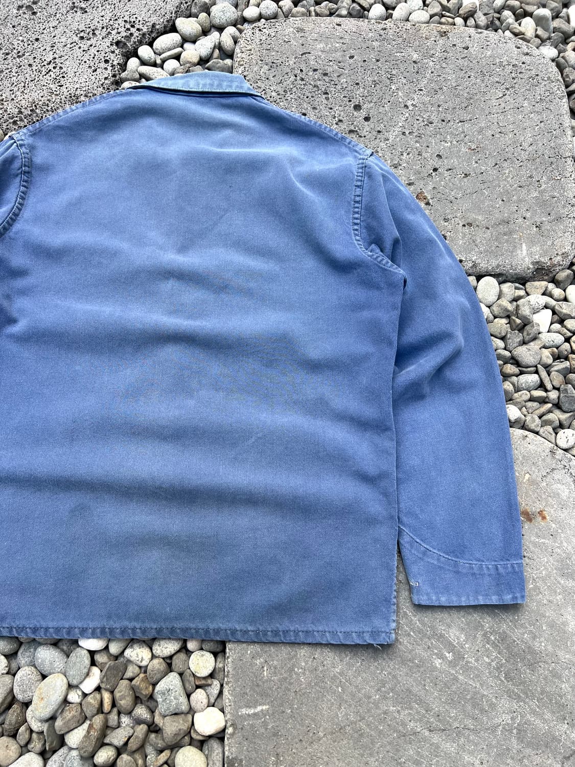 OLD FADED BLUE WASHING FRENCH 프렌치워크자켓 상품이미지9