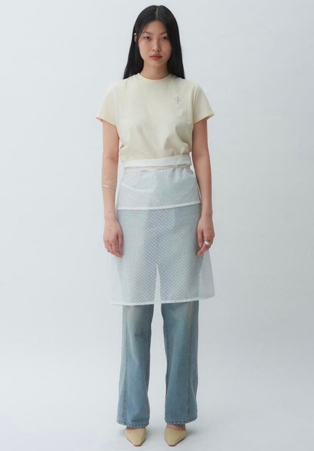 OSTHE 오스더 layer skirt 레이어드 스커트 상품이미지2