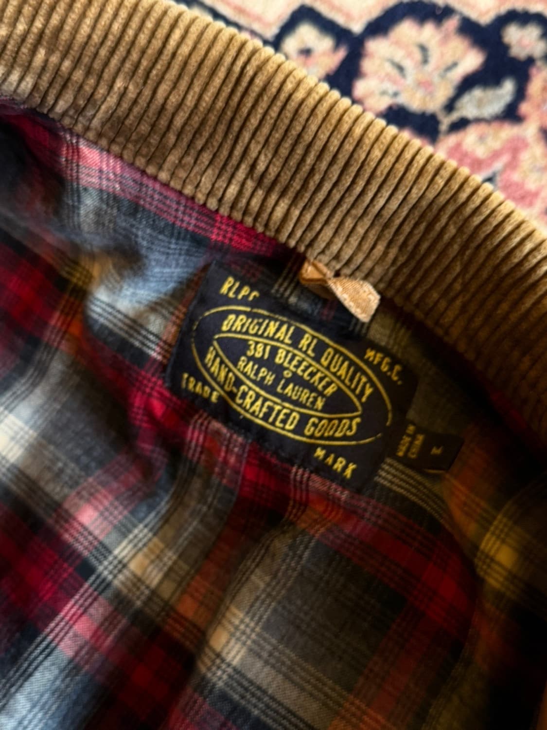 폴로 랄프로렌 왁스 헌팅 자켓 100 상품이미지4