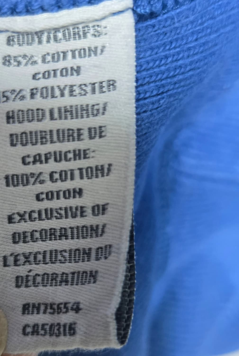 아베크롬비 빈티지블루 후드티 상품이미지5