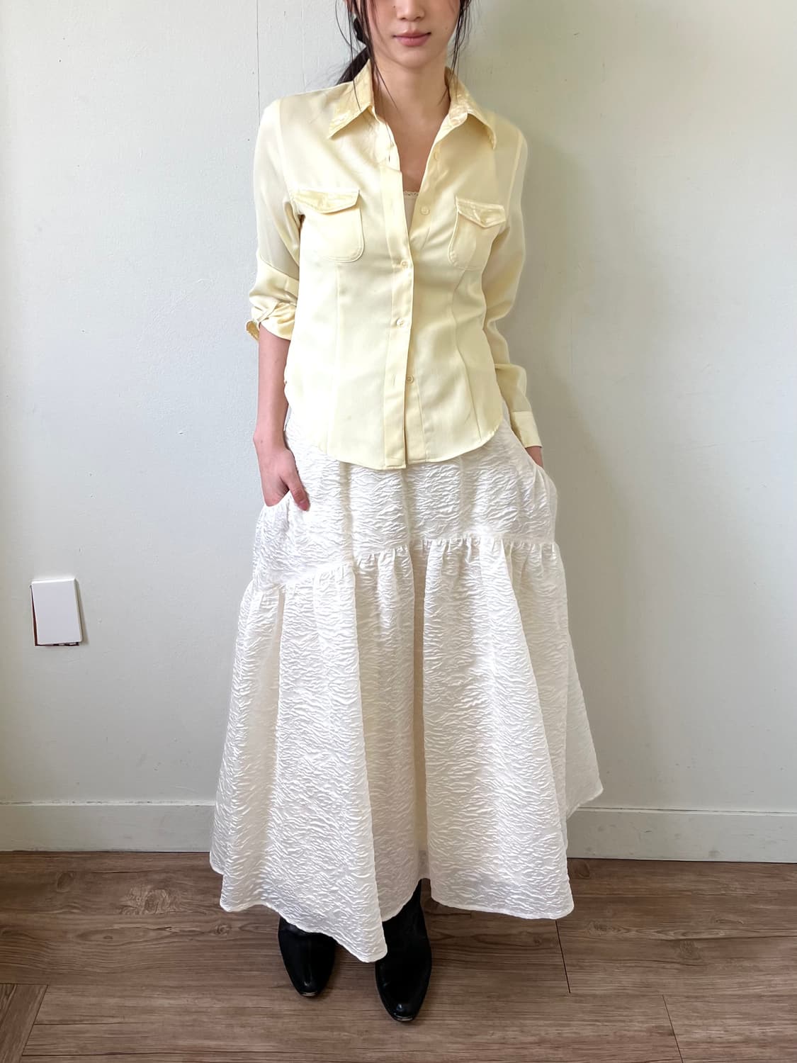 Monrea 투포켓 셔츠 상품이미지7