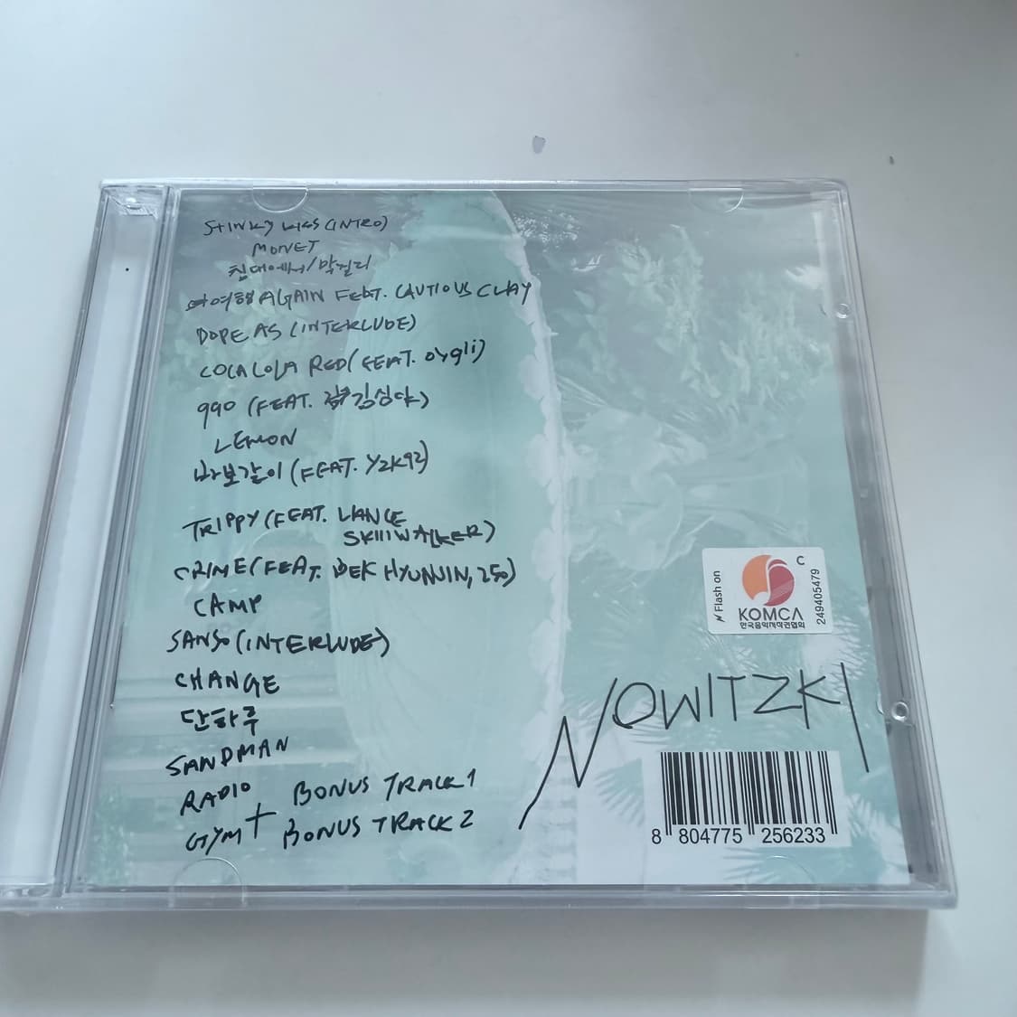 빈지노 노비츠키 cd 미개봉 상품이미지2