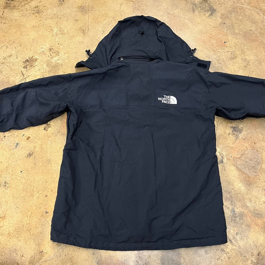 [정품/100] 노스페이스 고어텍스 블랙 바람막이 자켓 b18 상품이미지4