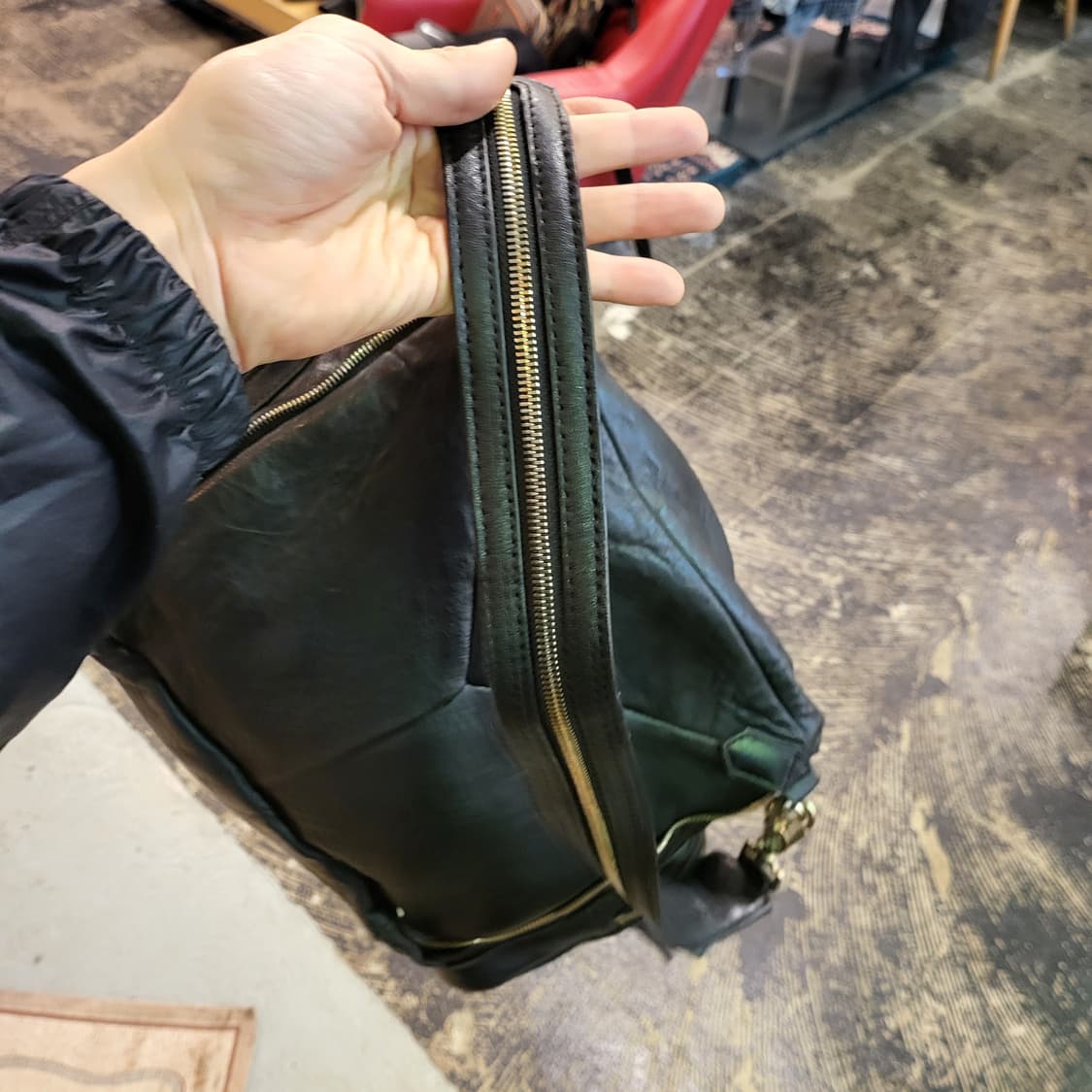 핀 에스코 올 레더 숄더&크로스백 상품이미지9