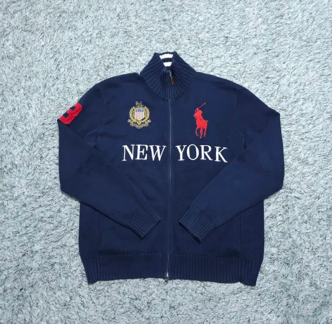 폴로 치프키프 빅포니 뉴욕 투웨이집업 L 상품이미지1