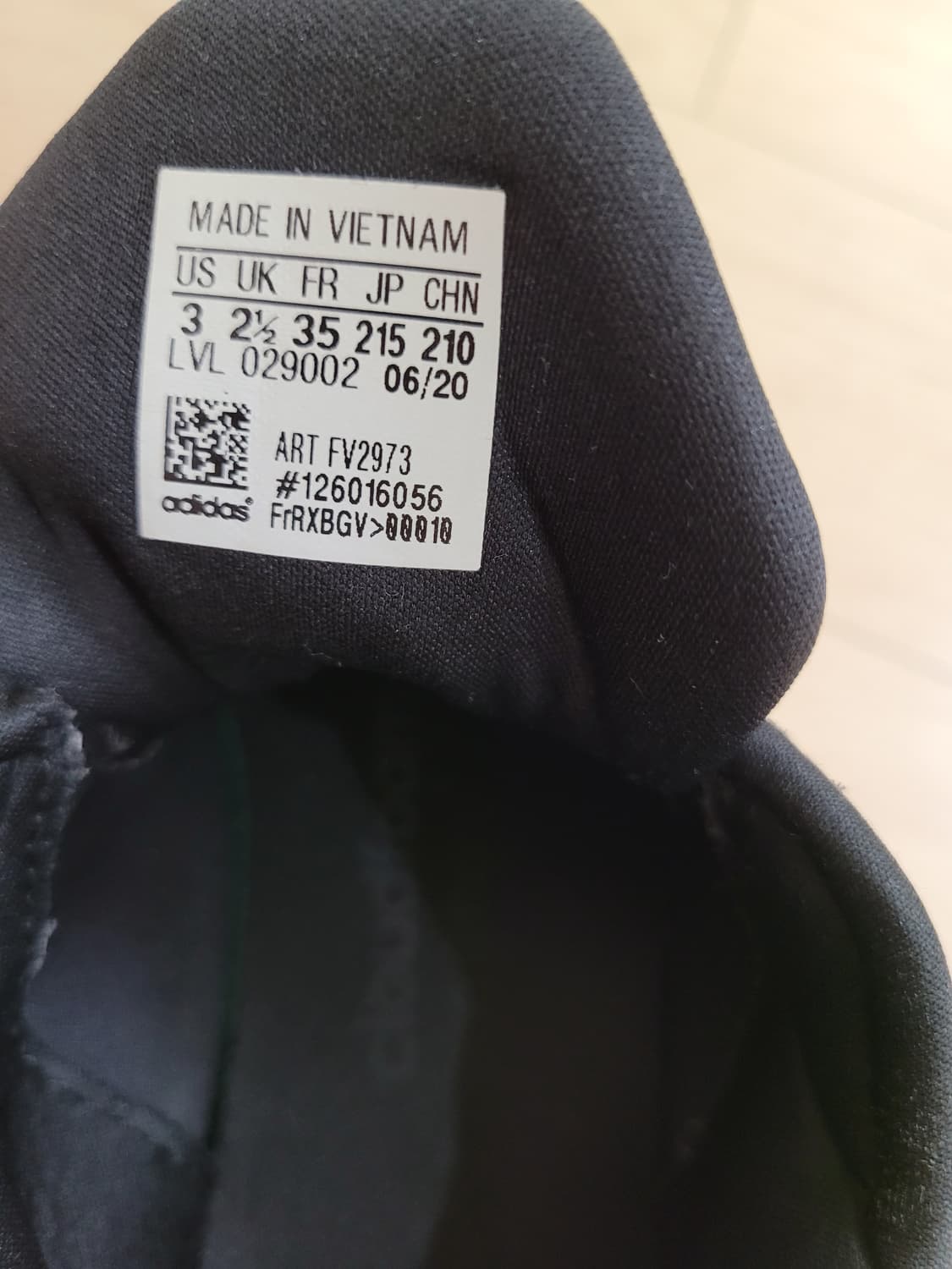 아디다스 Adidas 아동 운동화 215 블랙 상품이미지9