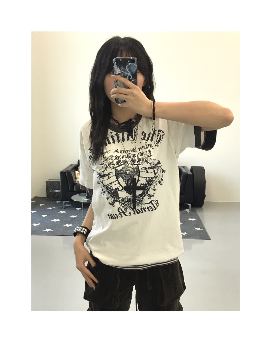 Desio Y2k Graphic Short Sleeve T-Shirts  상품이미지1