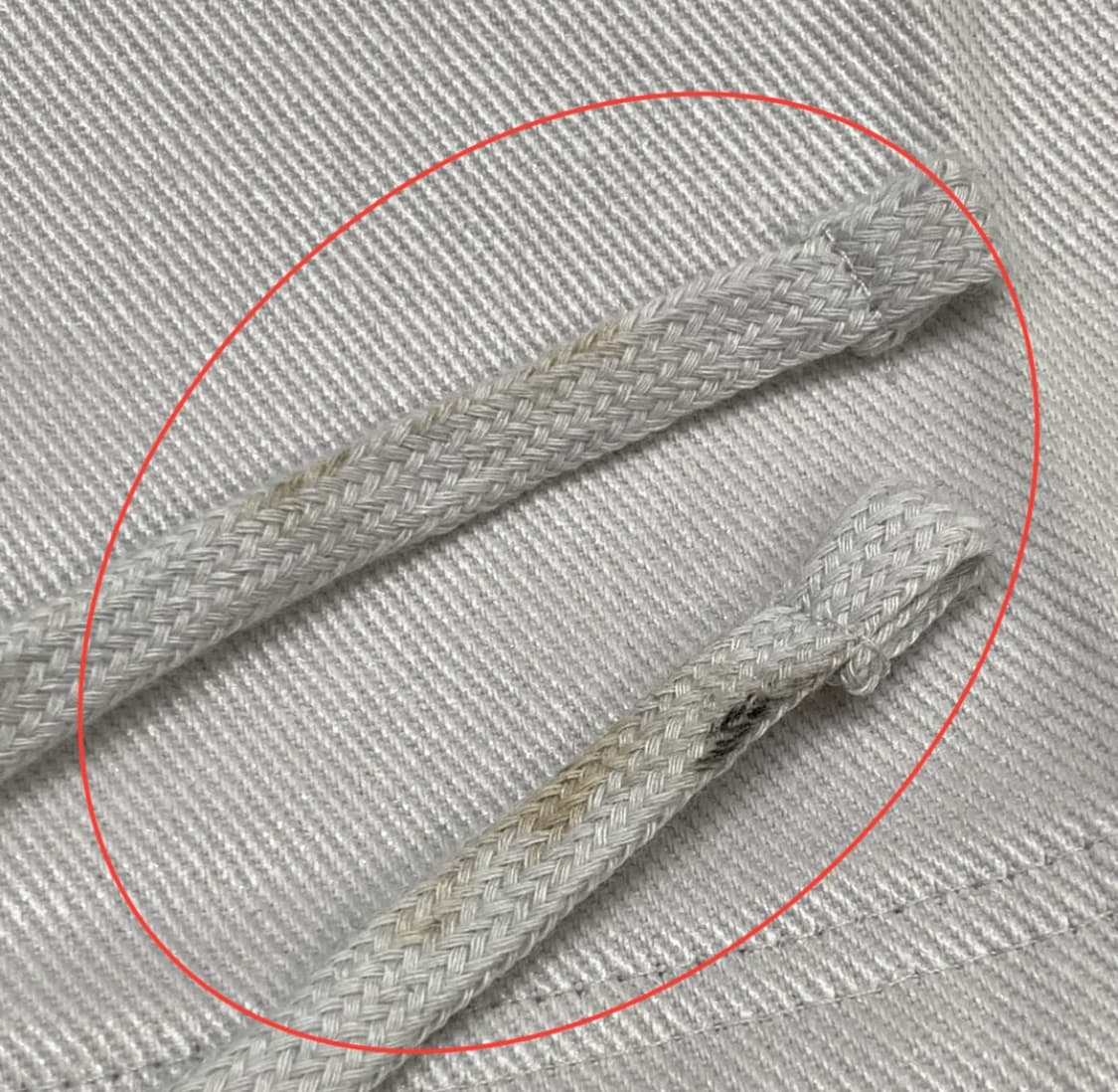 파프롬왓 Far Layered Work Pants_White 2사이즈 상품이미지2