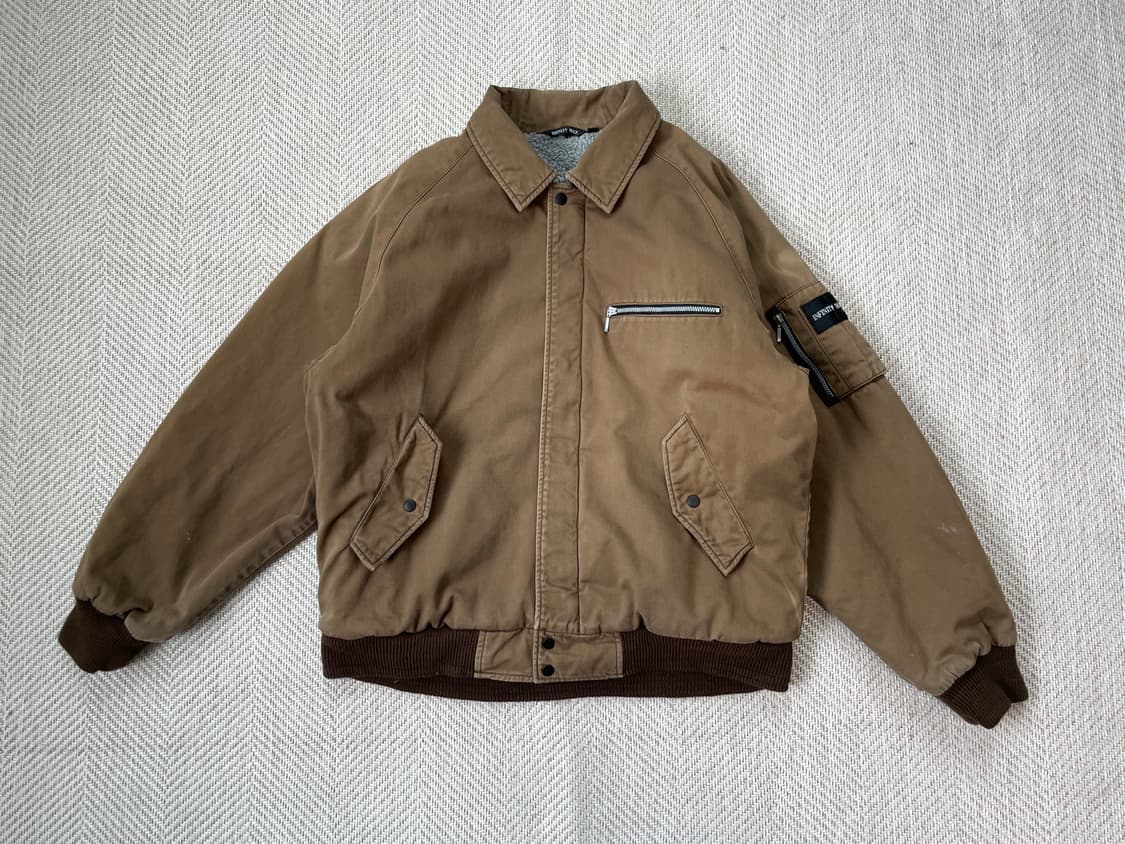 빈티지 쉐르파 브라운 워크자켓  J03803 상품이미지1
