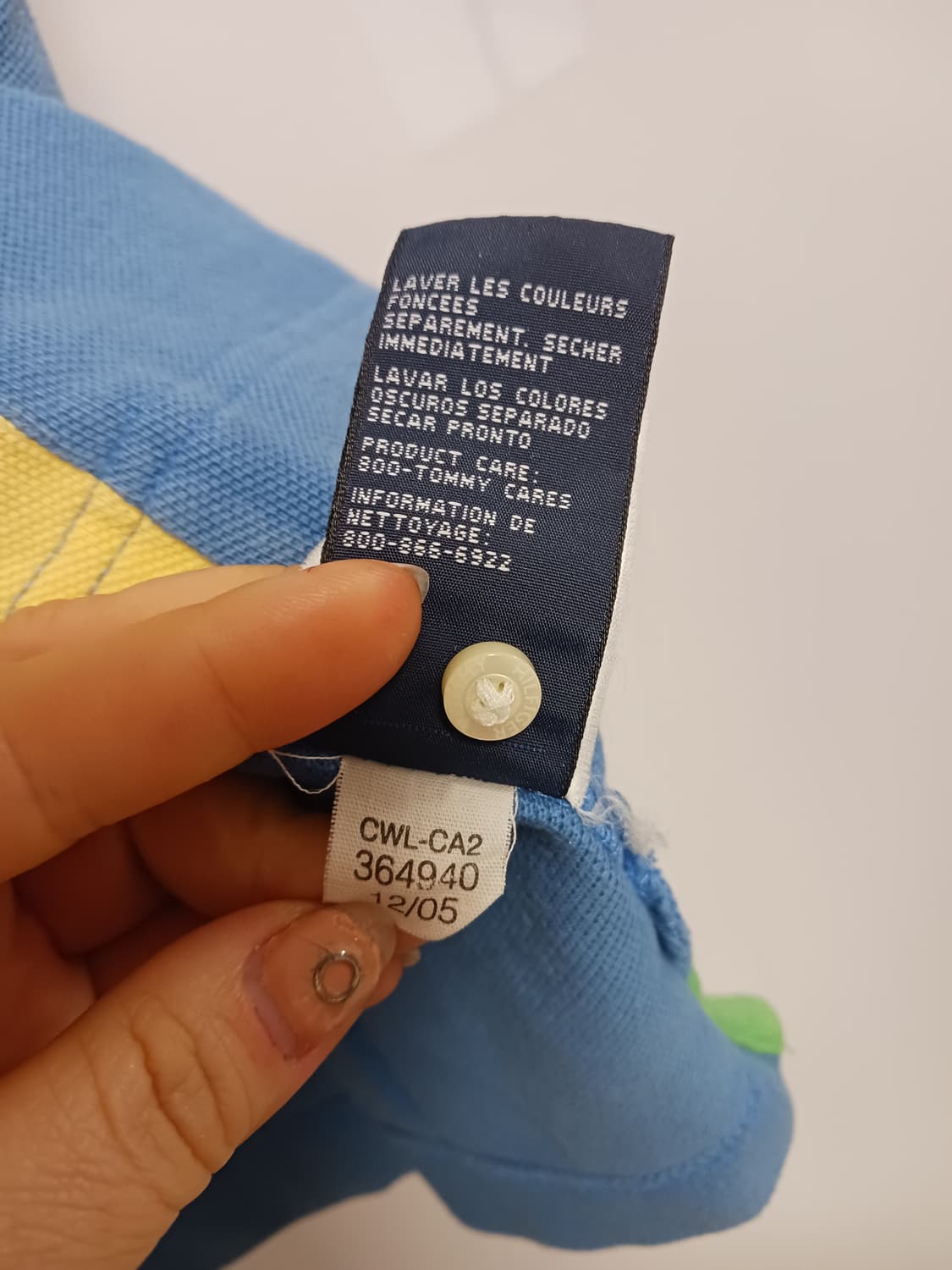 타미힐피거 컬러블록 PK 티셔츠 상품이미지3