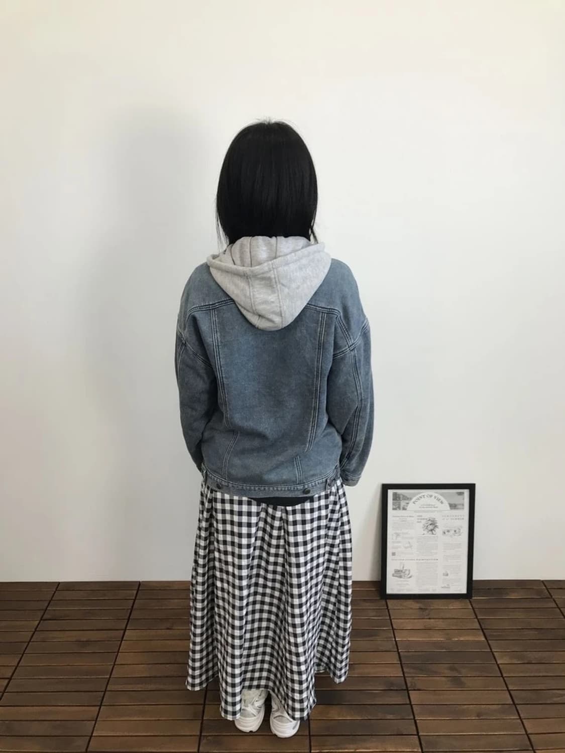 Juniorsweet Hooded Denim Jacket 상품이미지2