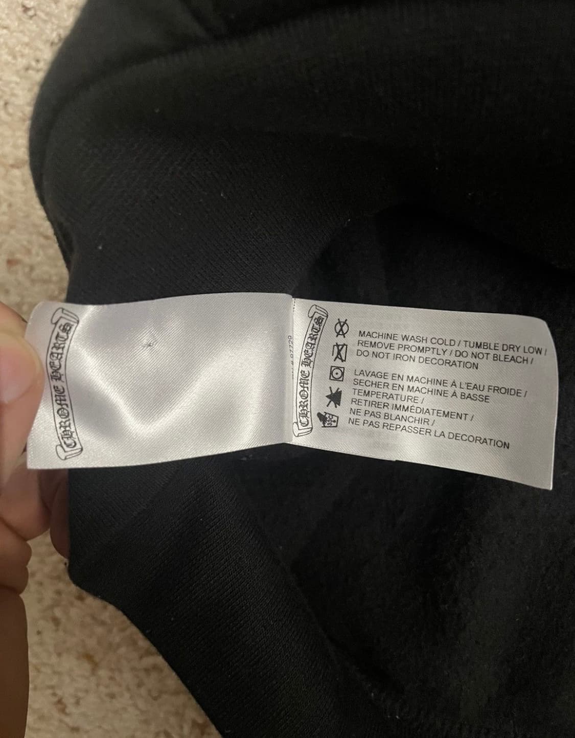 크롬하츠 홀스슈 플로랄 후드 S (풀구성품) 상품이미지6