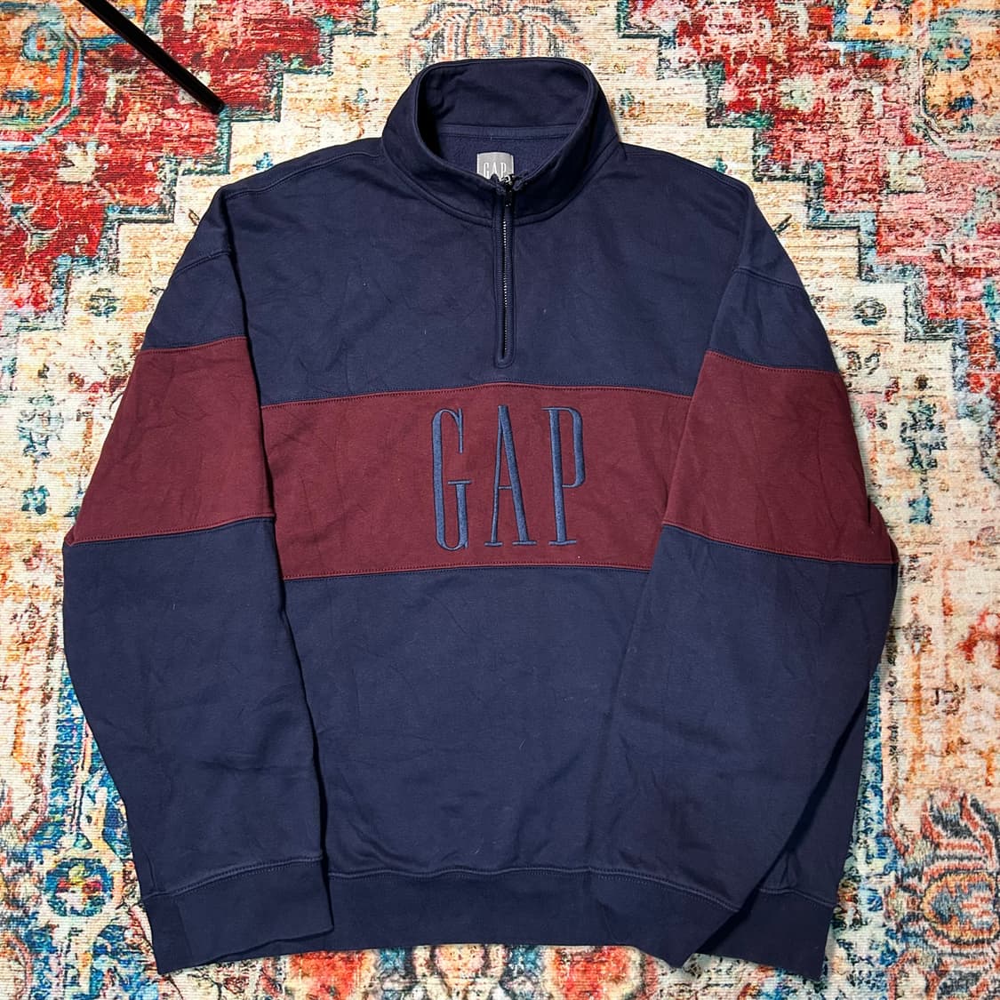 [2XL] GAP 반집업 맨투맨 상품이미지1