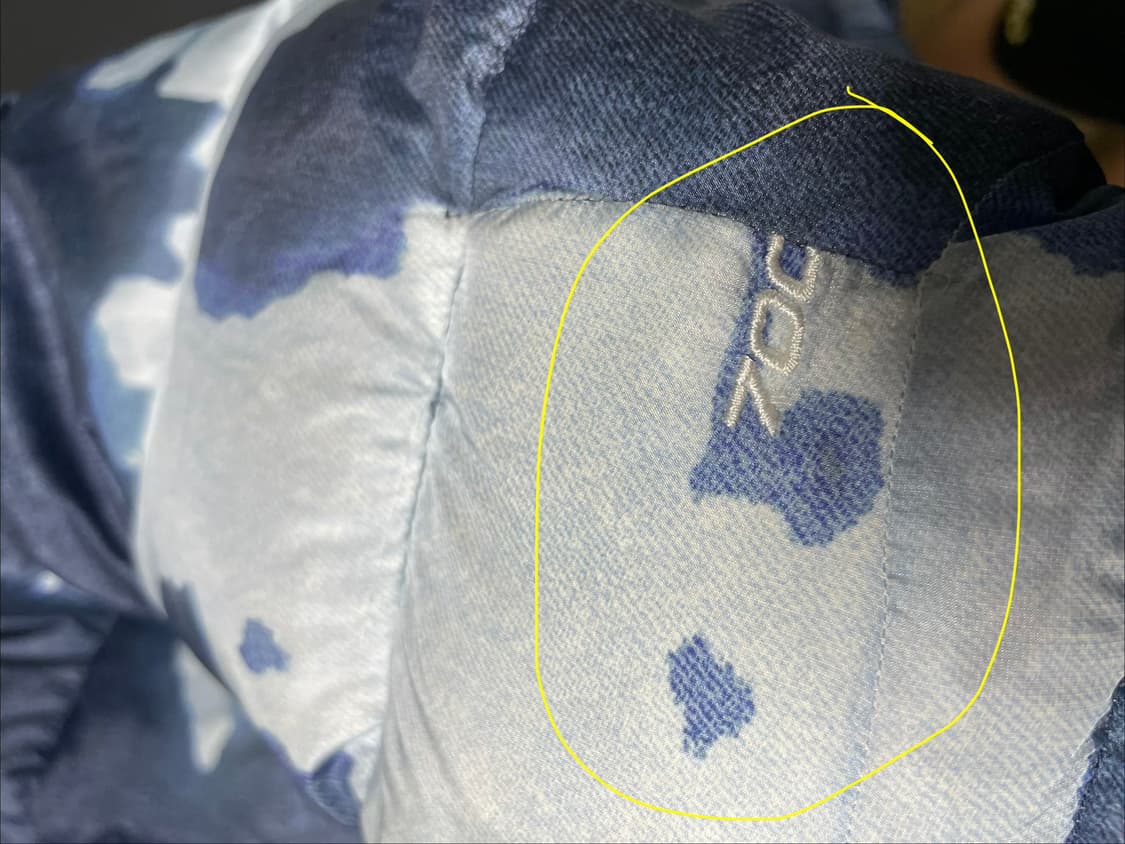 [M]슈프림x노스페이스 블리치드 데님 눕시 패딩 상품이미지5