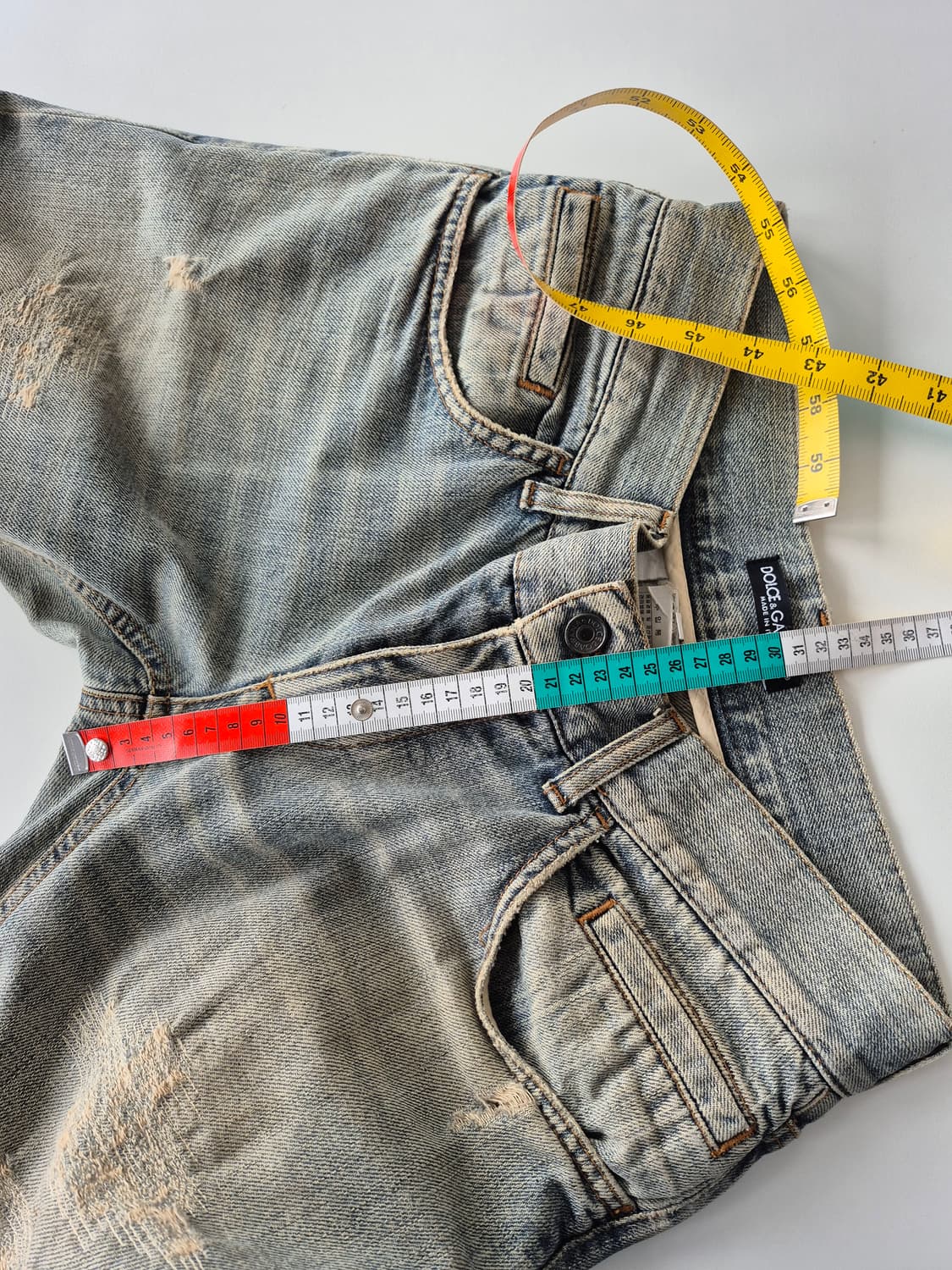 돌채가바나  워싱 청바지(MPT 상품이미지5