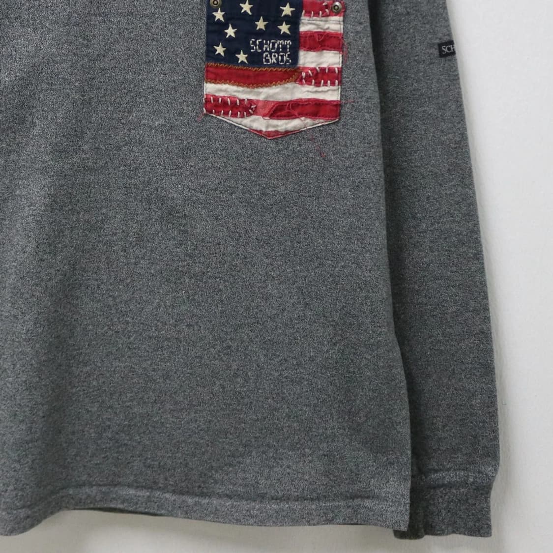 SCHOTT 긴팔 티셔츠 67856 상품이미지4
