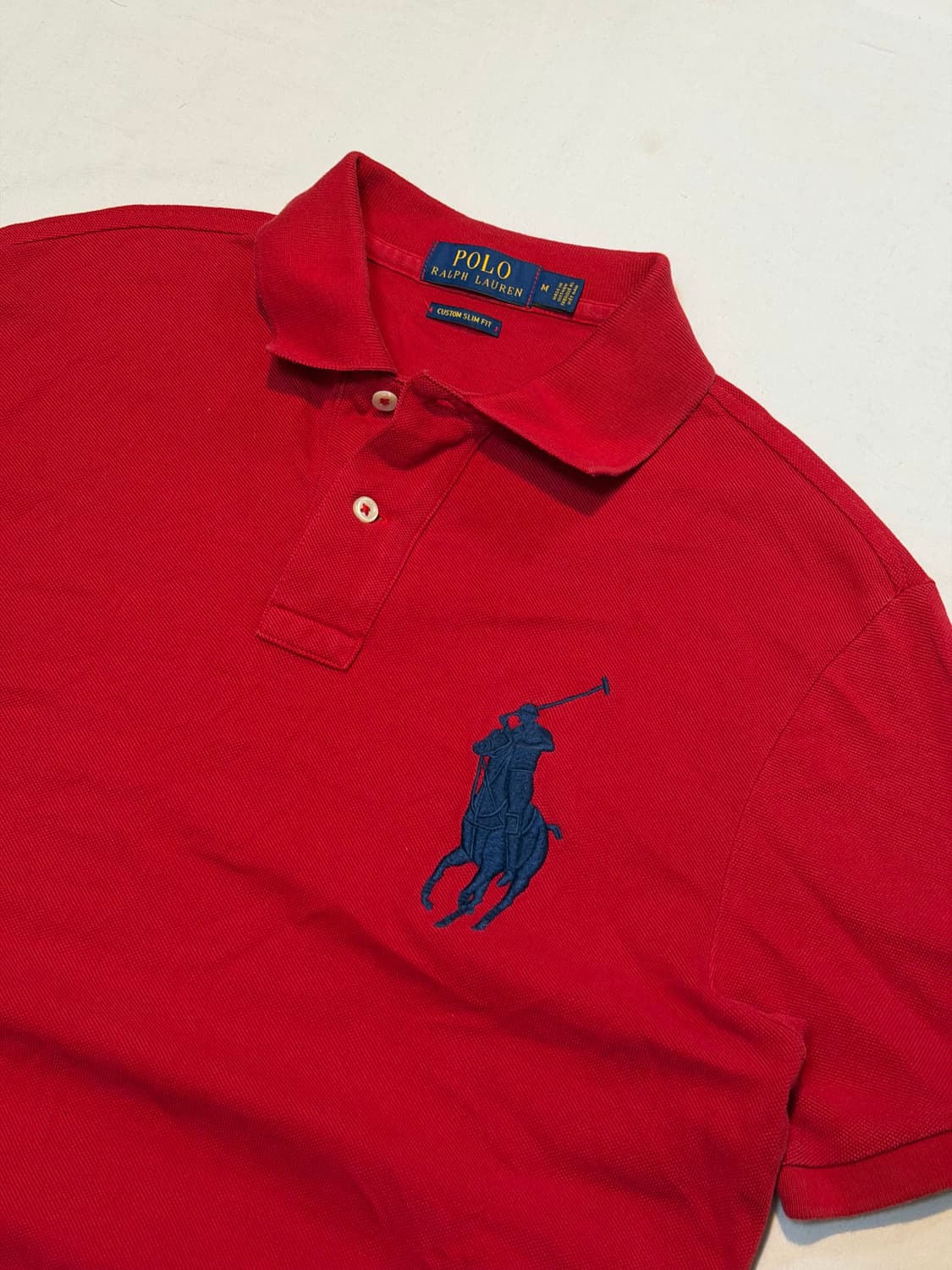 폴로 랄프로렌 빅포니 치프키프 카라티 레드 상품이미지2