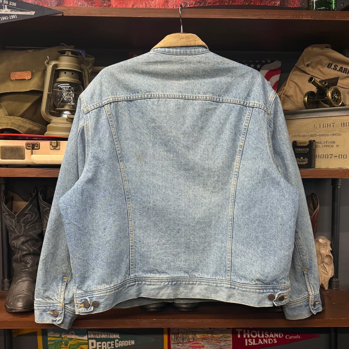 90s LEE 빈티지 리 101J 스톰 라이더 블랭킷 데님 자켓 N000 상품이미지2