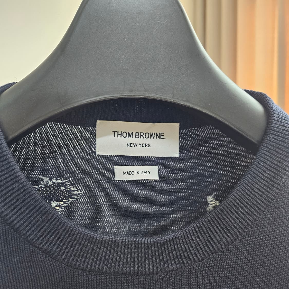 톰브라운 베어앤살몬 메리노울 니트 사이즈4 상품이미지3