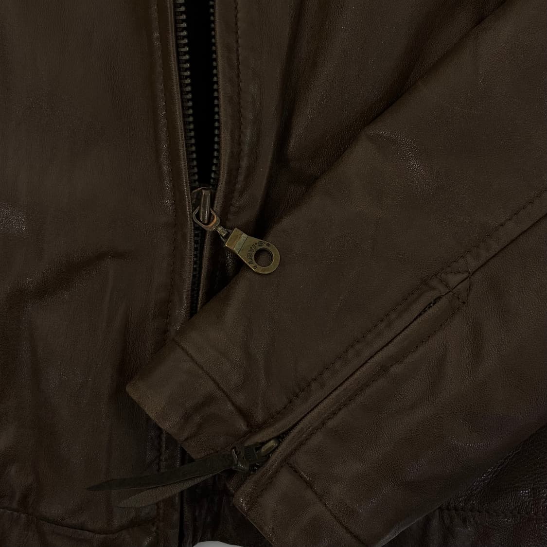 Levi's 리바이스 90‘s 1세대 브라운 쉽스킨 레더 자켓 상품이미지5