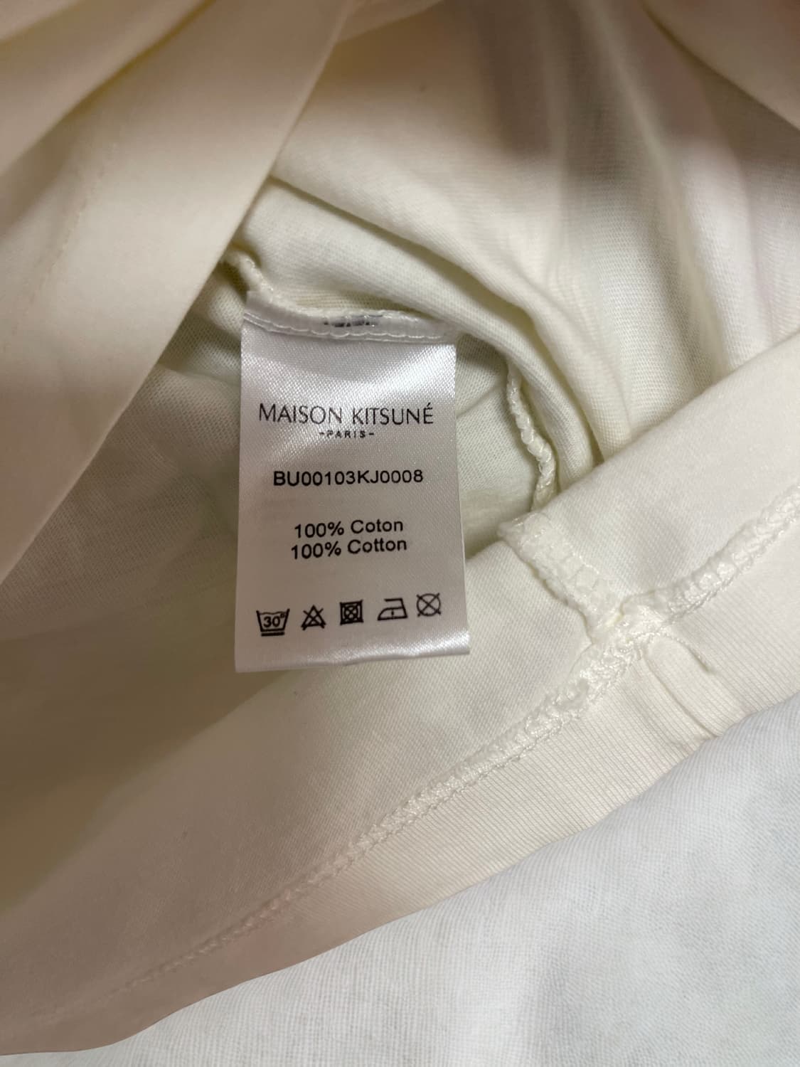 메종키츠네 더블 폭스 반팔티 L 상품이미지3