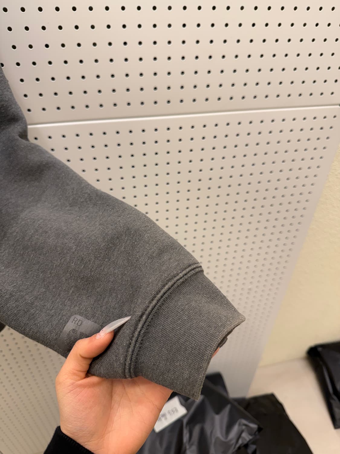 칼하트 집업 후드 워크 후디 차콜 U999 상품이미지4